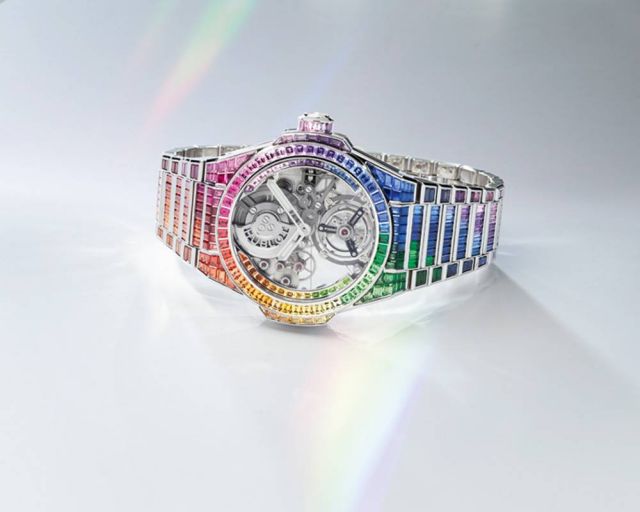 إبتكارات مميّزة من ساعات HUBLOT الراقية بألوان تنبض بالحياة