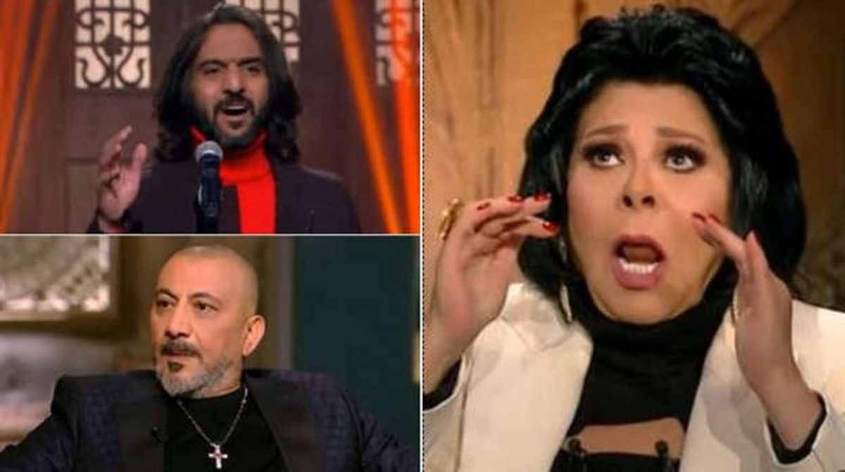 بالفيديو - زغرودة إسعاد يونس تعلن تصالح بهاء سلطان ونصر محروس