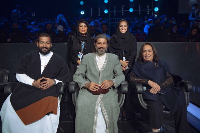 حياة الفهد وأحمد الملا وإبراهيم الحجاج وجنى يماني ود.علا علوان