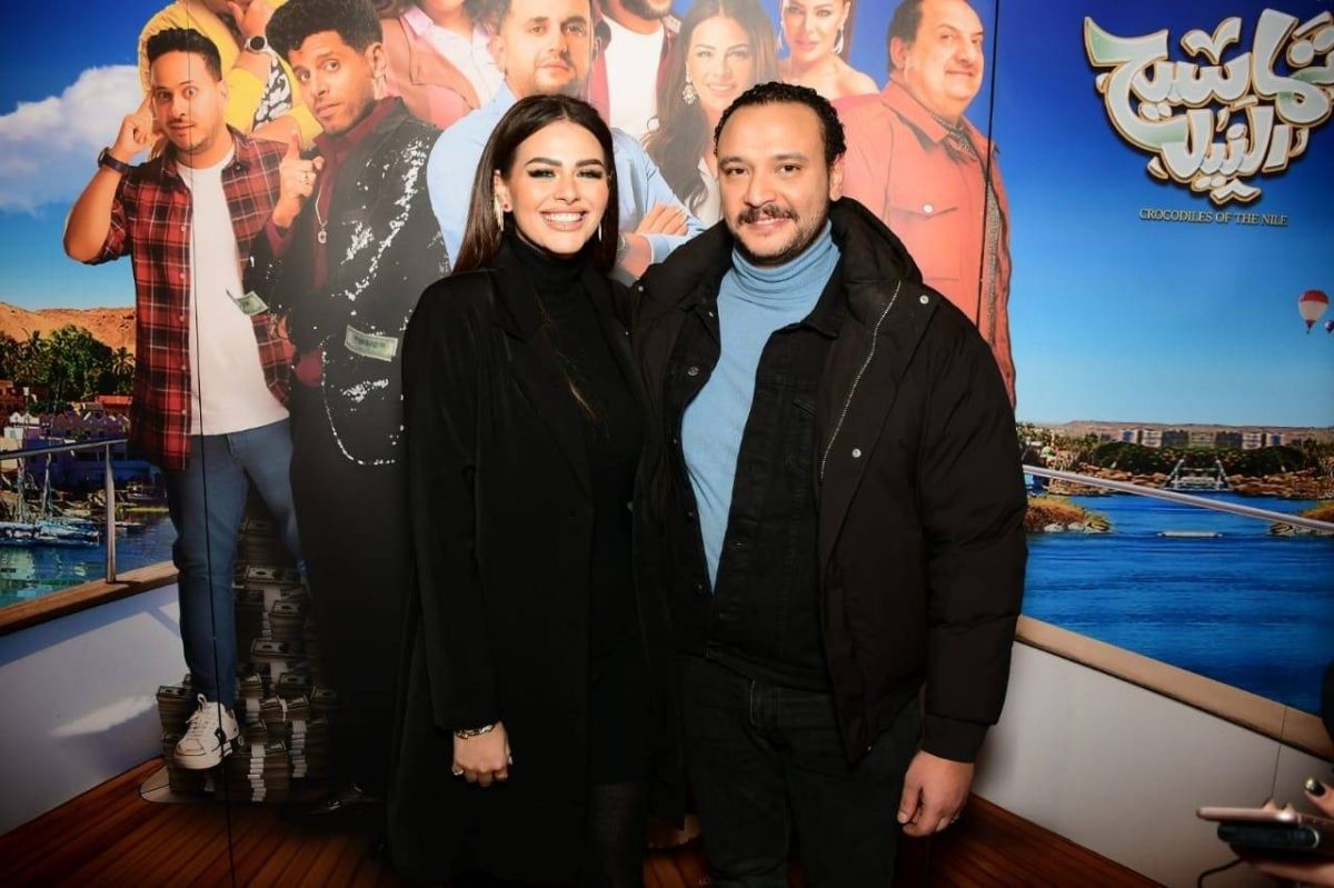 بعد شائعة طلاقهما... أحمد خالد صالح يدعم زوجته هنادي مهنا في فيلمها الجديد