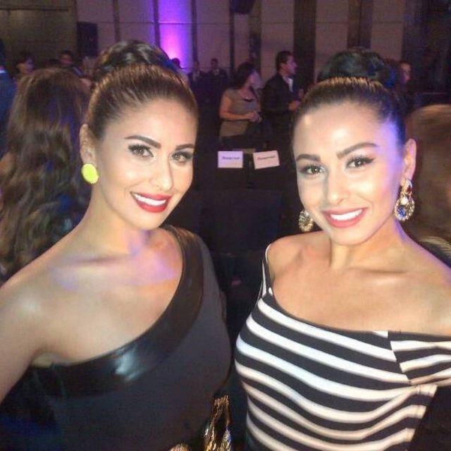 مي سليم تغازل شقيقتها ميس حمدان