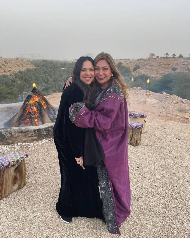 إيمي سمير غانم مع ليلى علوي