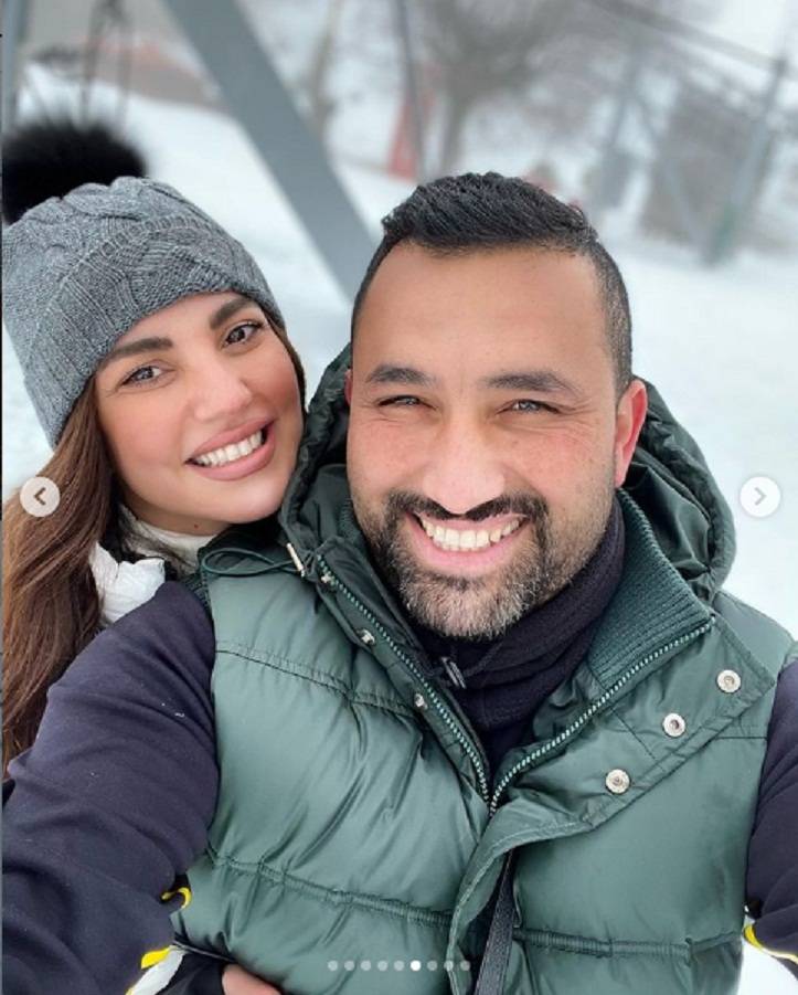 درّة تتغزل بزوجها في رسالة رومانسية