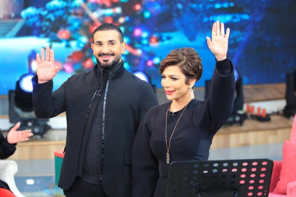 بالفيديو - أصالة وأحمد سعد في ضيافة منى الشاذلي