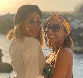 بالصور - هذه أمنية مايا دياب الخاصة لدينا الشربيني