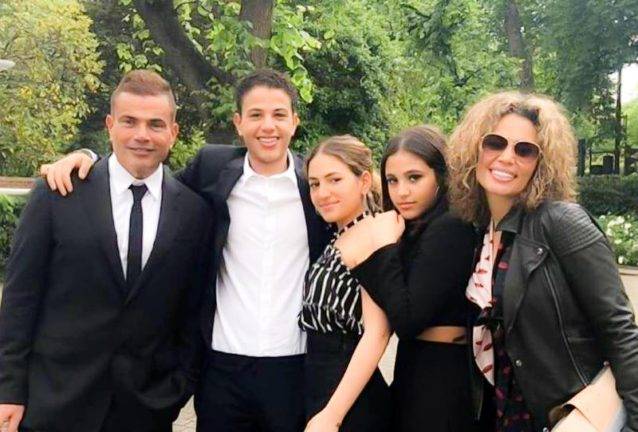 بالفيديو - مفاجأة غير متوقعة من زوجة عمرو دياب في 