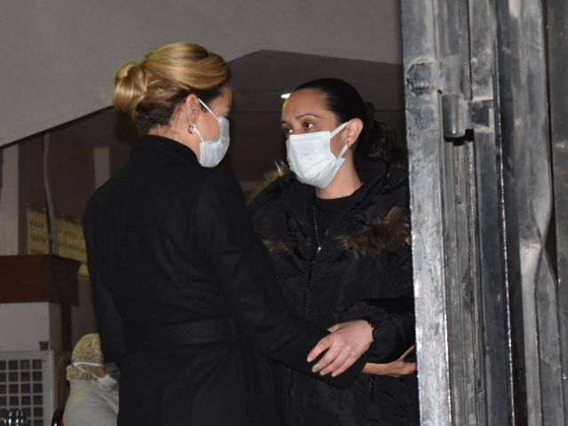 ريم البارودي في العزاء