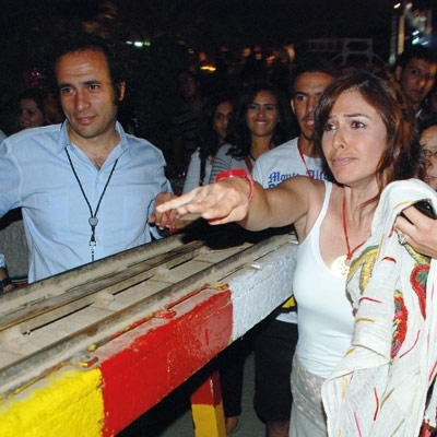 بسمة وحمزاوي في المولد