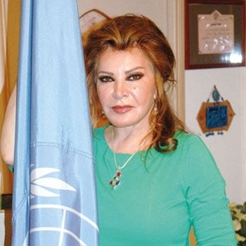 صفية العمري سفيرة السلام