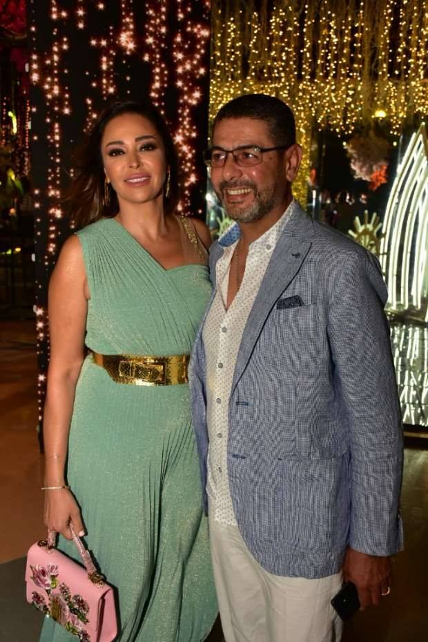 داليا البحيري وزوجها يشعلان مواقع التواصل بفيديو على 