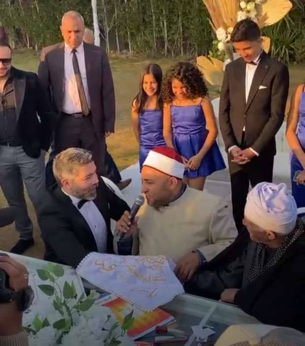 عقد قران ياسر فرج 