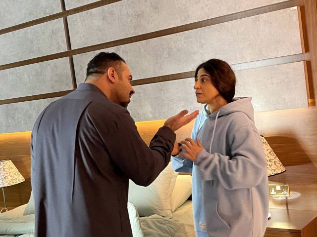  شجون الهاجري وبشار الشطي