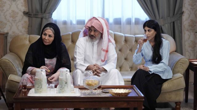  زارا البلوشي، عبد العزيز سكرين وليلى سلمان 