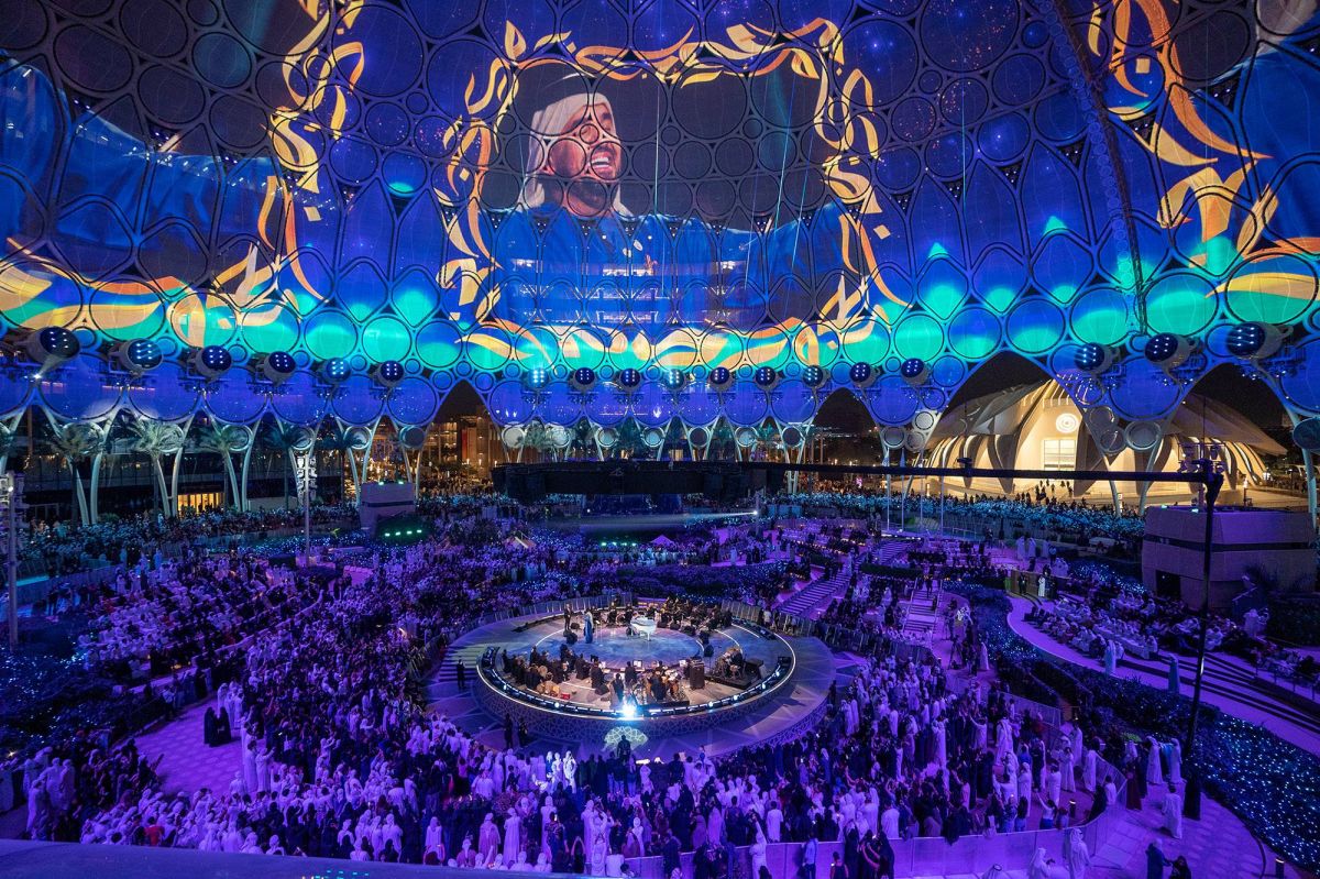 حسين الجسمي في ساحة الوصل بـ