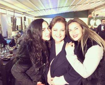 في عيد الأم... رسائل  من دنيا وإيمي سمير غانم إلى والدتهما