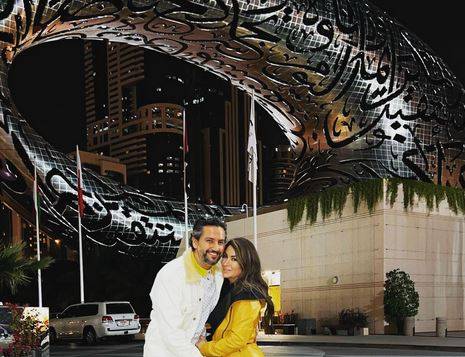 بالفيديو - ديما بياعة تحتفل بميلاد زوجها بلقطات خاصة تجمعهما