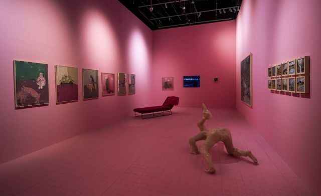 ميثاء عبدالله- على مسافة قريبة جداً من الشمس - 2021- الصورة مقدمة من فن أبوظبي 