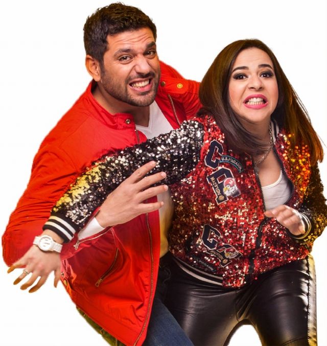 بالفيديو - حسن الرداد يكشف موعد عودة زوجته إيمي سمير غانم الى التمثيل