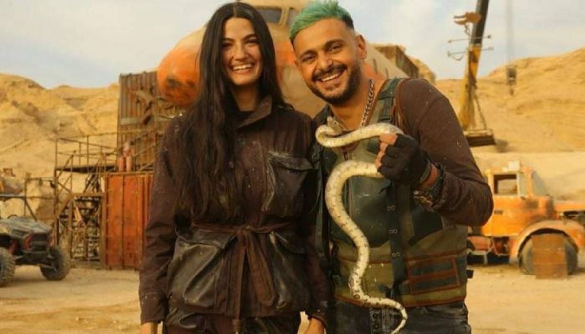 بالفيديو - فان دام يخرج عن النص أمام تارا عماد في 