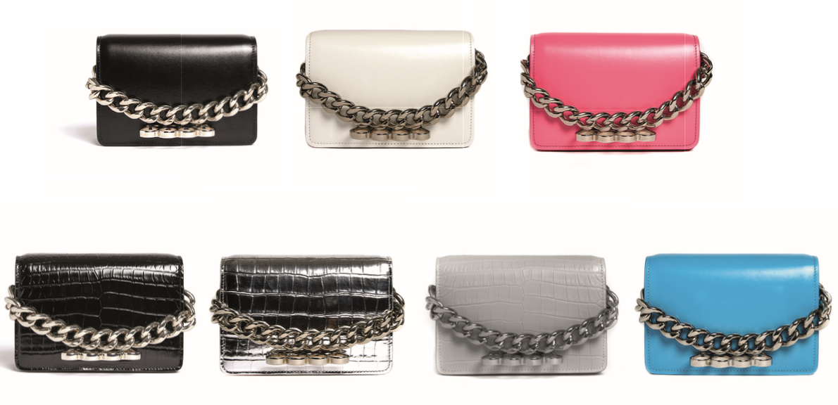 حقائب الكسندر ماكوين الأنيقة