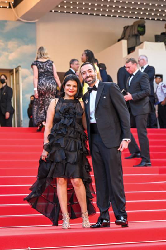 CANNES 2022 شهيرات عربيات فوق سجادة كان الحمراء