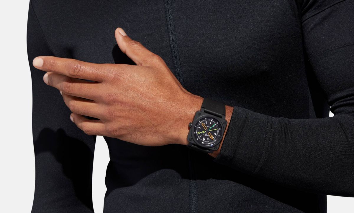 ٠ساعة BELL & ROSS BR 03-92 RADIOCOMPASS