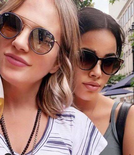 هكذا إحتفلت شيرين رضا بعيد ميلاد ابنتها نور عمرو دياب