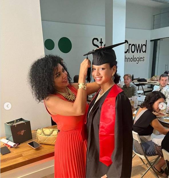 رانيا يوسف وابنتها