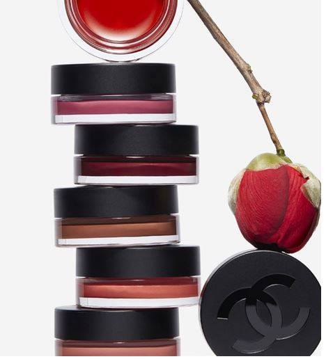 بلسم الشفاه والوجنتين بالكاميليا الحمراء