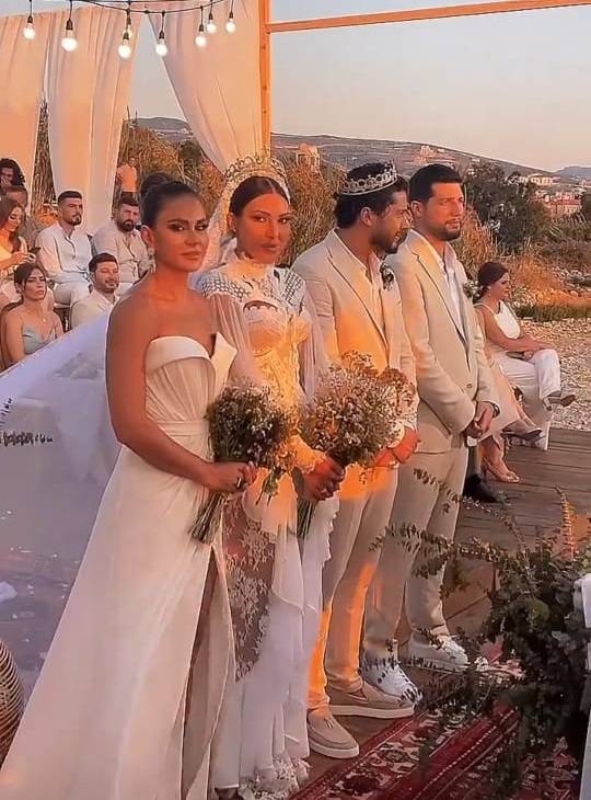 بالفيديو - أنس طيارة يحتفل بزفافه بحضور النجوم في أجواء صيفية مميّزة