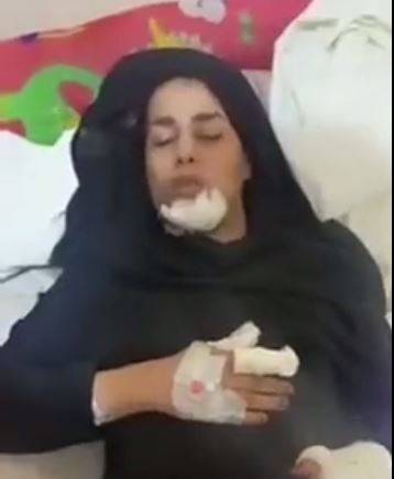 بالفيديو - حملة واسعة لإنقاذ تهاني من زوجها الذي حاول قتلها بالساطور بسبب خروف!