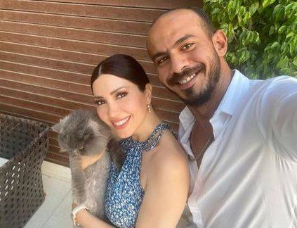 بالصور - نسرين طافش تُحدث ضجة بإطلالتها المختلفة بعد الزواج