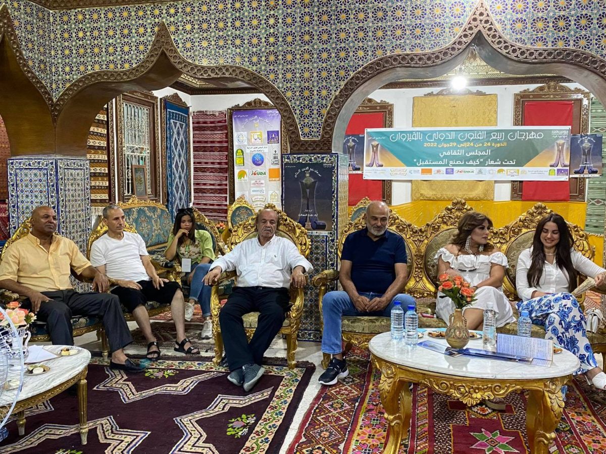 جمال سليمان ودرّة زروق في 