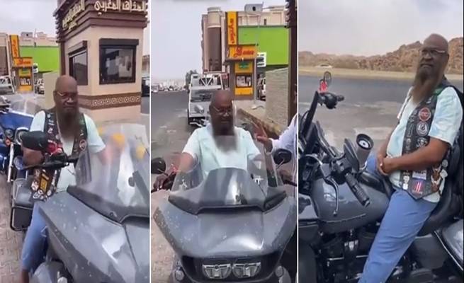 إمام المسجد الحرام السابق عادل الكلباني يردّ على منتقدي ظهوره على درّاجة نارية