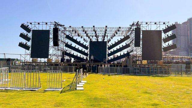 تجهيزات حفل منير 