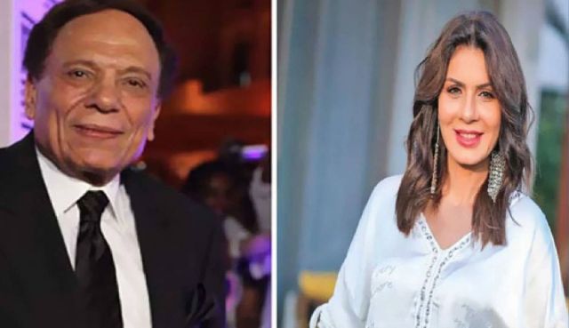 نجلاء بدر وعادل إمام