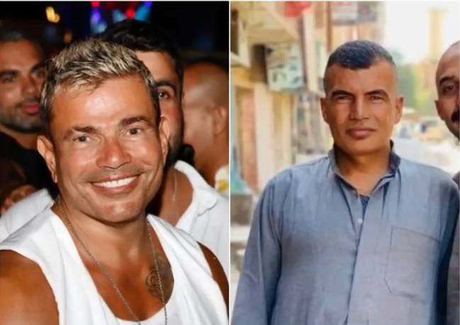 شبيه عمرو دياب يُشعل مواقع التواصل الاجتماعي