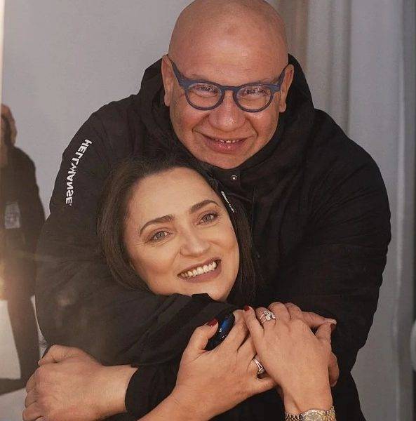 ريم الرياحي وزوجها