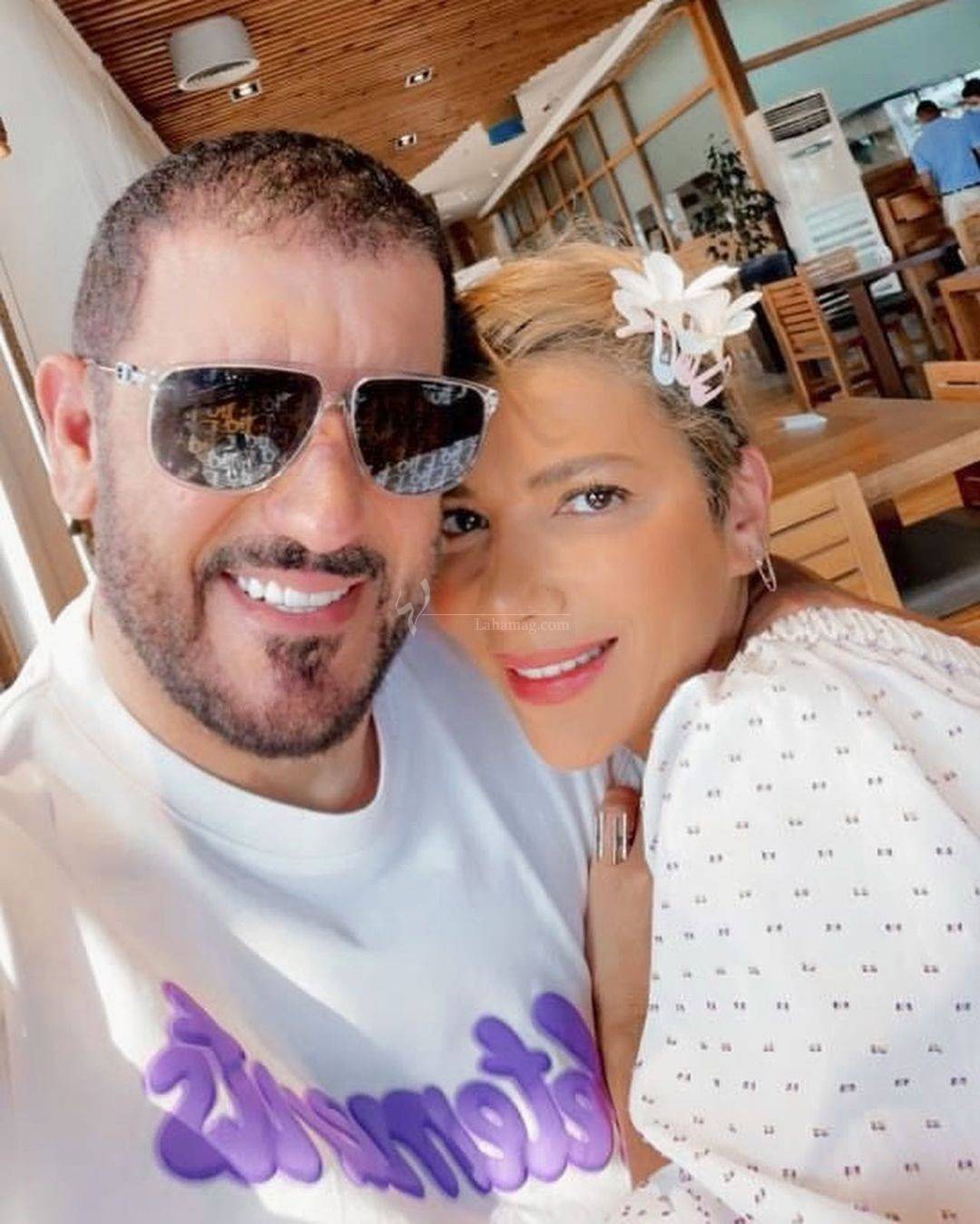 أصالة تهدي أغنيتها مع رامي صبري لزوجها بكلمات مؤثرة