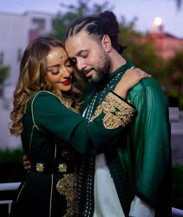 بالفيديو - لقطات مميّزة من حفل زفاف عبد الفتاح الجريني على الطريقة المغربية