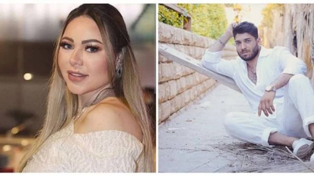 أسما إبراهيم والمطرب موسى