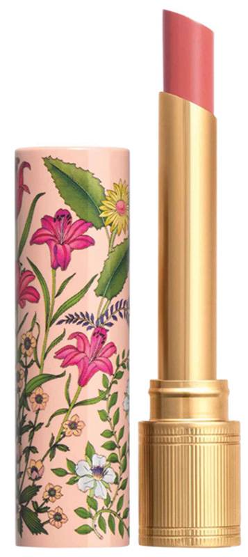 Gucci Rouge de Beauté Brillant Flora in 208