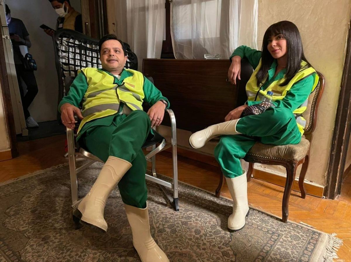 أزمة مشاهد أحمد حلاوة تُربك محمد هنيدي ومنى زكي