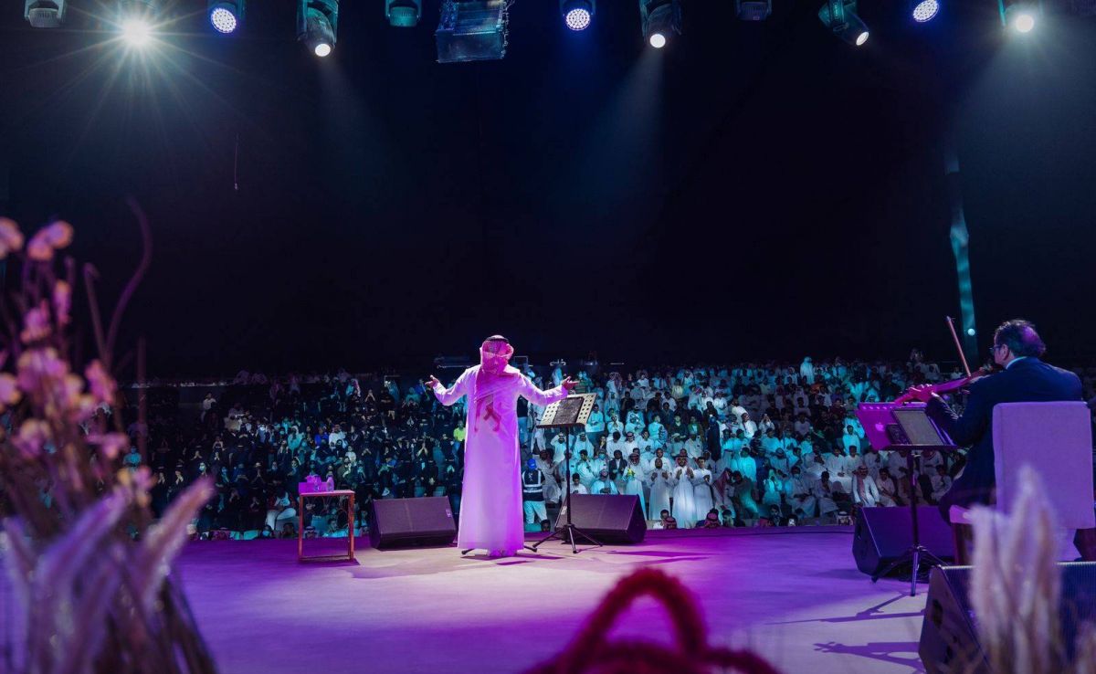 فؤاد عبد الواحد نجم ختام مهرجان حفلات سنام في الطائف