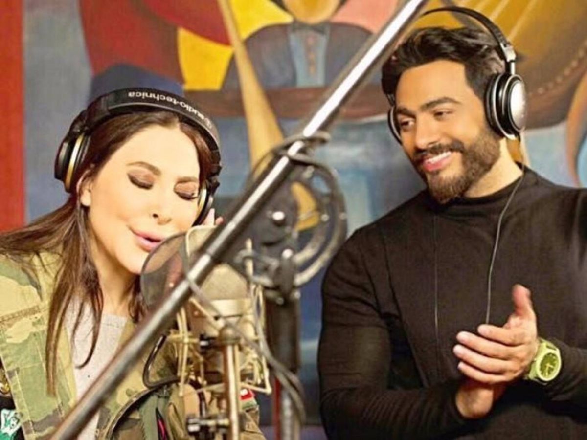 تأجيل حفل تامر حسني وإليسا في قطر لسبب غريب