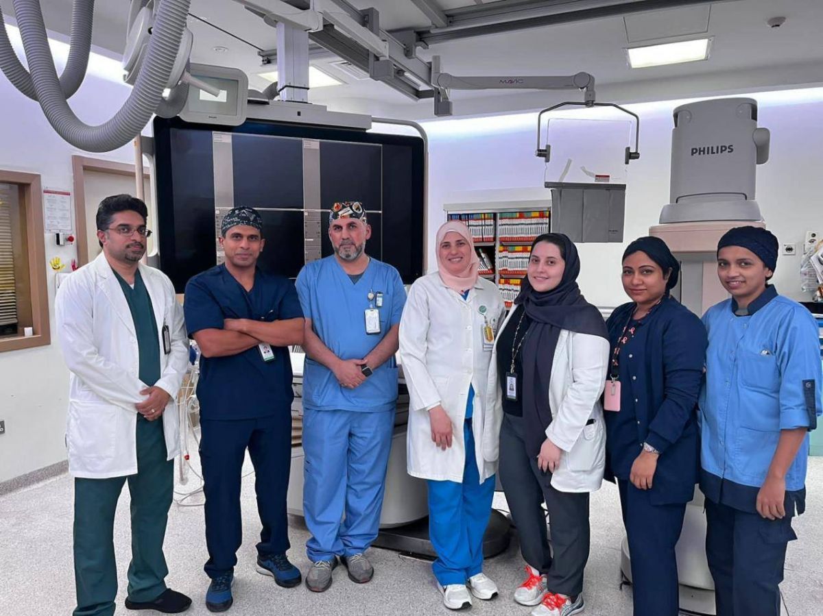 مستشفى سعودي يُثبت حوض سيدة بدون جراحة
