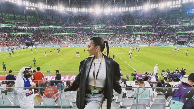 مشاهير عرب على مدرجات كأس العالم 2022 في قطر