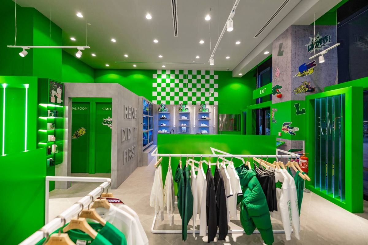 علامة LACOSTE تفتتح متجراً مؤقتاً احتفالاً بـ