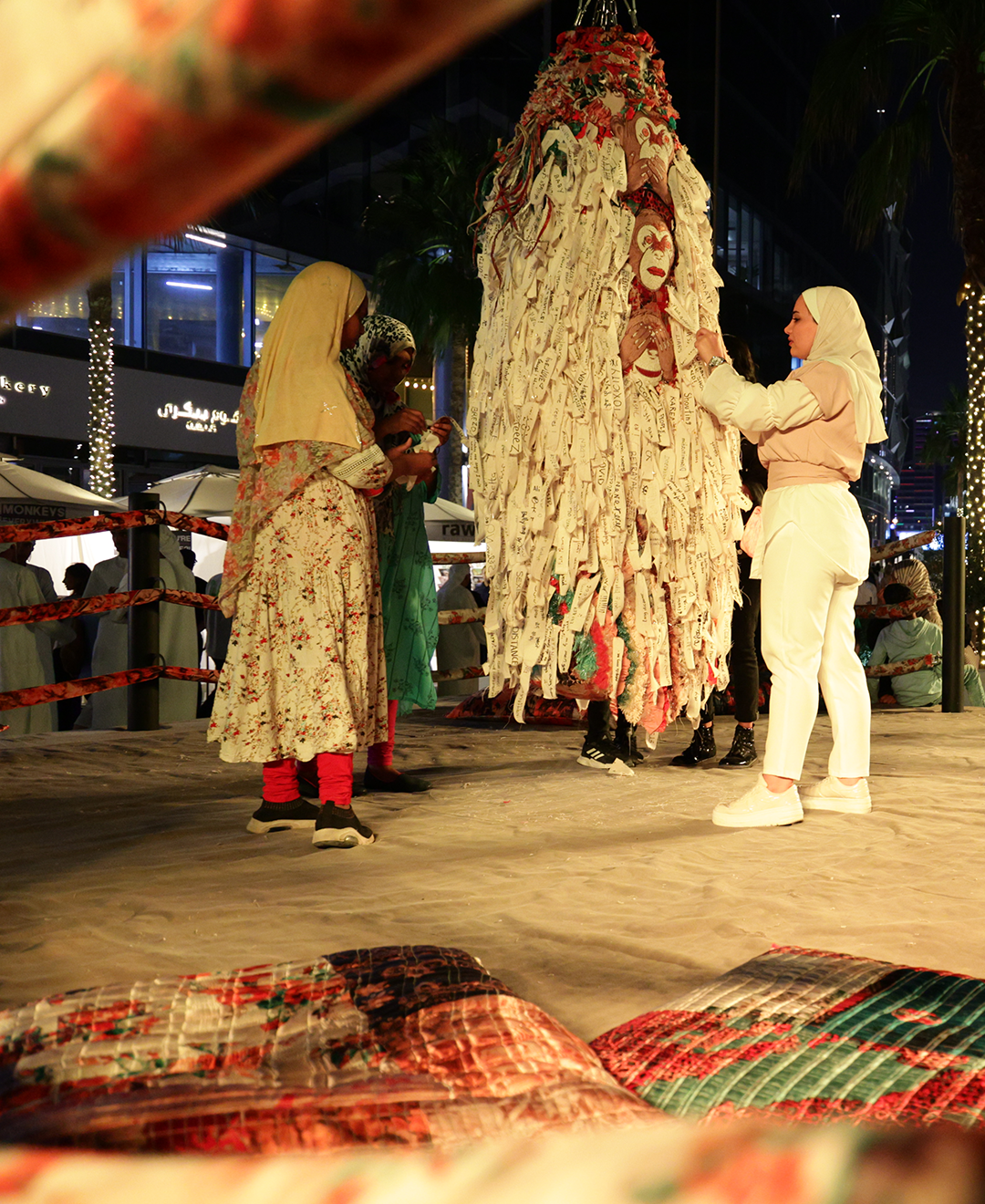 مجسّم فني لـ