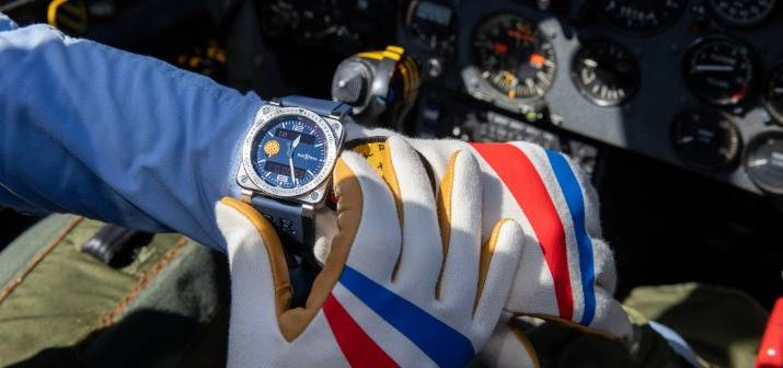BELL & ROSS ساعة BR03 TYPE A PATROUILLE DE FRANCE